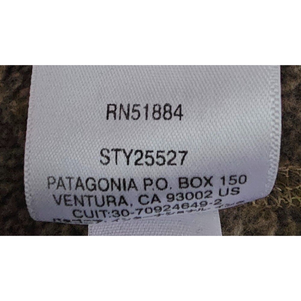 Patagonia Better Sweater Full Zip Jacket Men’s XL Oaks Brown 25527 FA17 Fleece - Picture 11 of 14